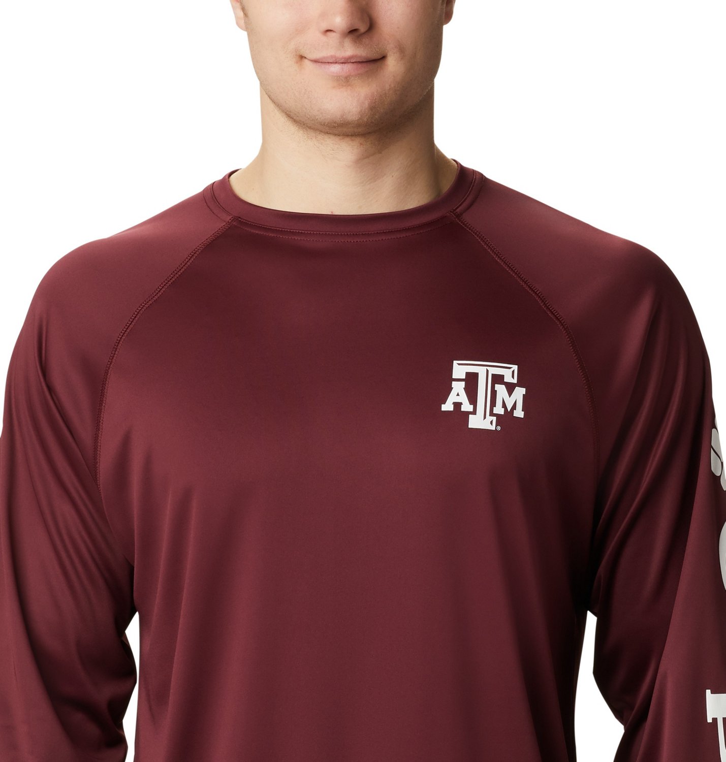 Columbia Sportswear Men's Texas A&M University Terminal Tackle Shirt - view number 4