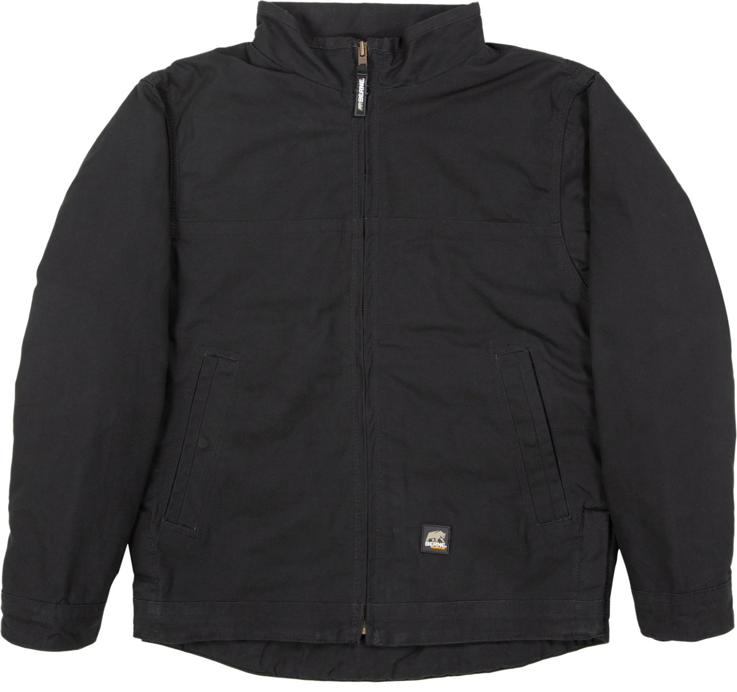 Berne Men's Flagstone Flannel Lined Duck Jacket - view number 3