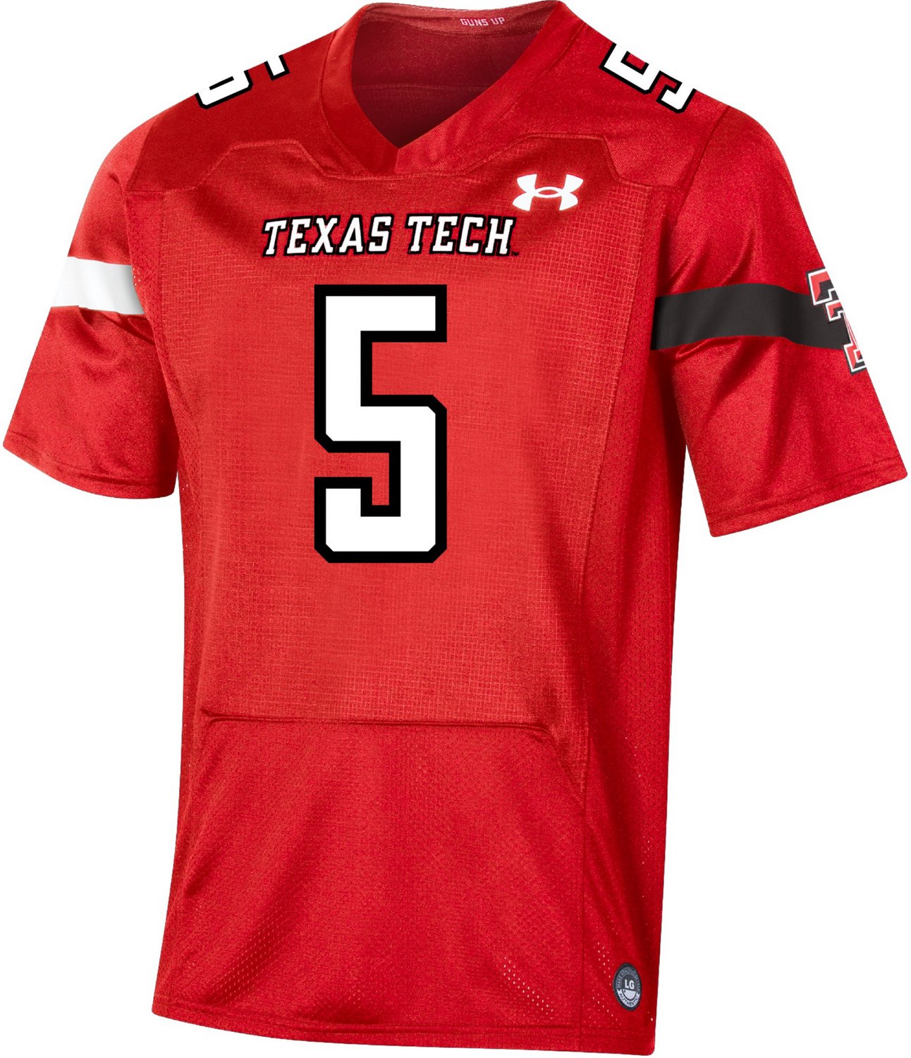 Men's Under Armour #1 White Texas Tech Red Raiders Alternate Replica  Basketball Jersey