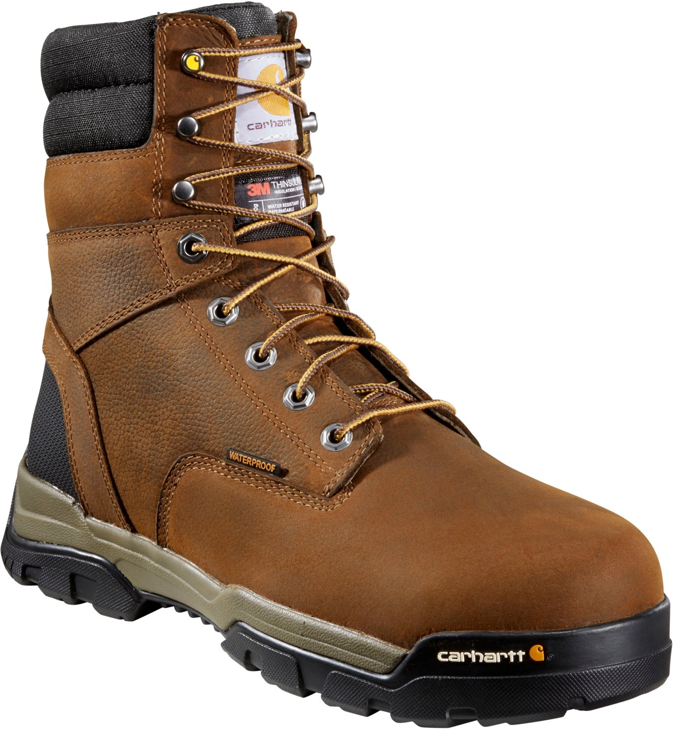 Carhartt Ground Force Men's Waterproof Composite Toe Work Boots Academy