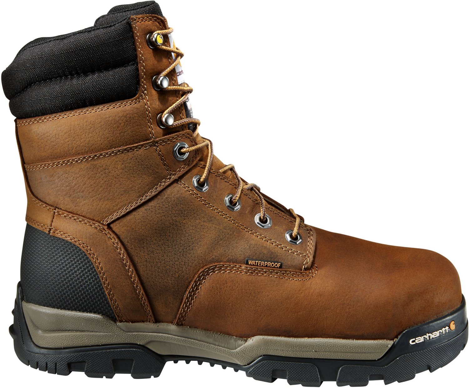 Waterproof steel cheap toe boots academy