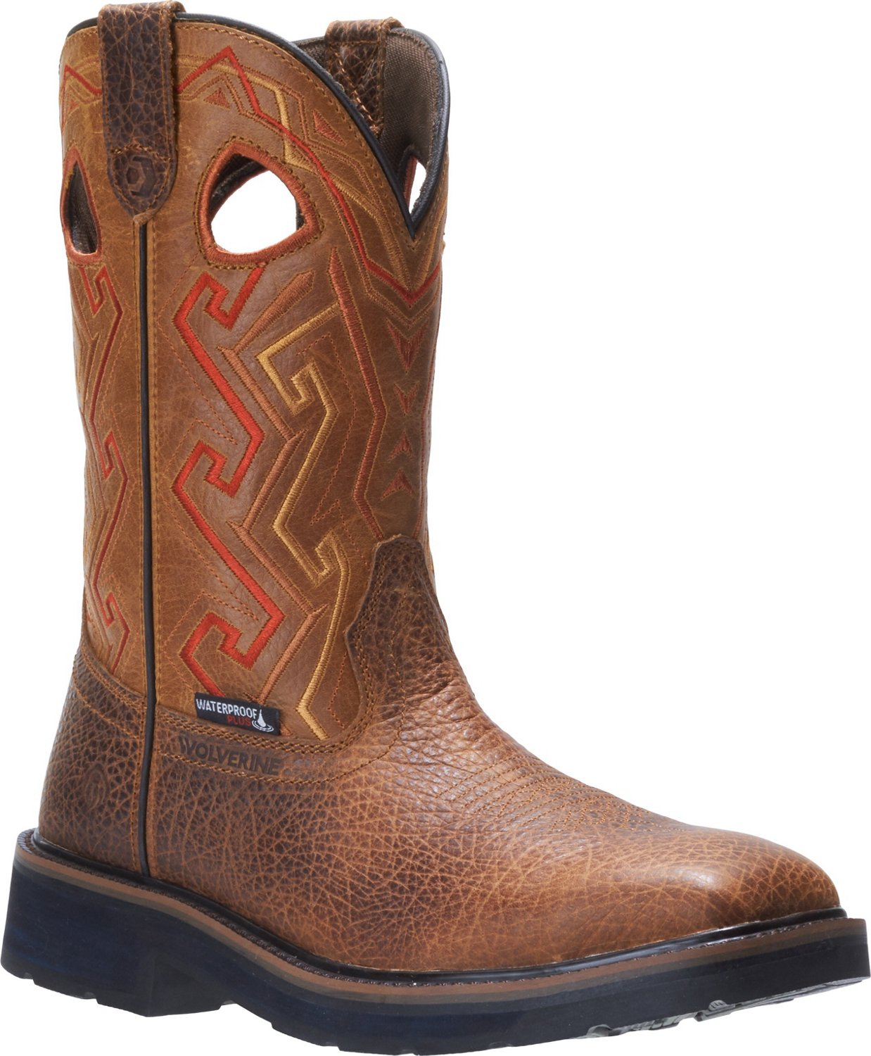 Wolverine Men's Rancher Aztec Wellington Work Boots - view number 2
