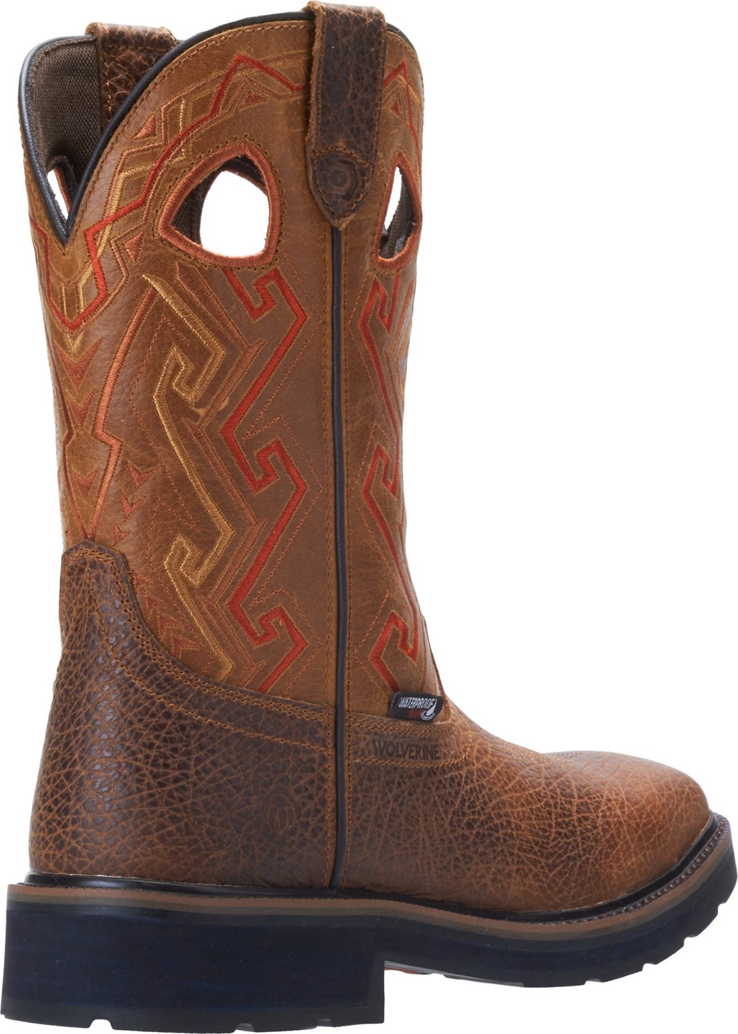 Wolverine Men's Rancher Aztec Wellington Work Boots - view number 5