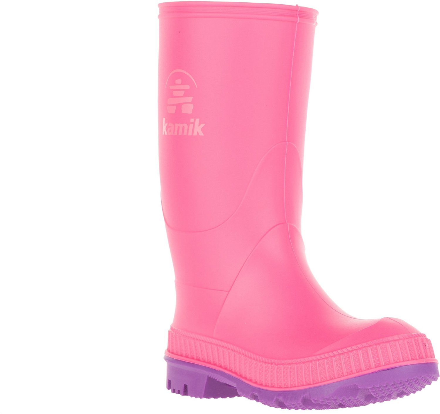Kamik Kids' Stomp Rubber Rain Boots - view number 2