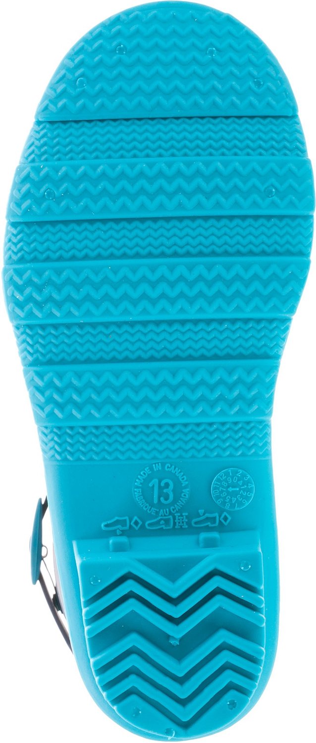 Kamik Kids' Raindrops Rubber Rain Boots - view number 8