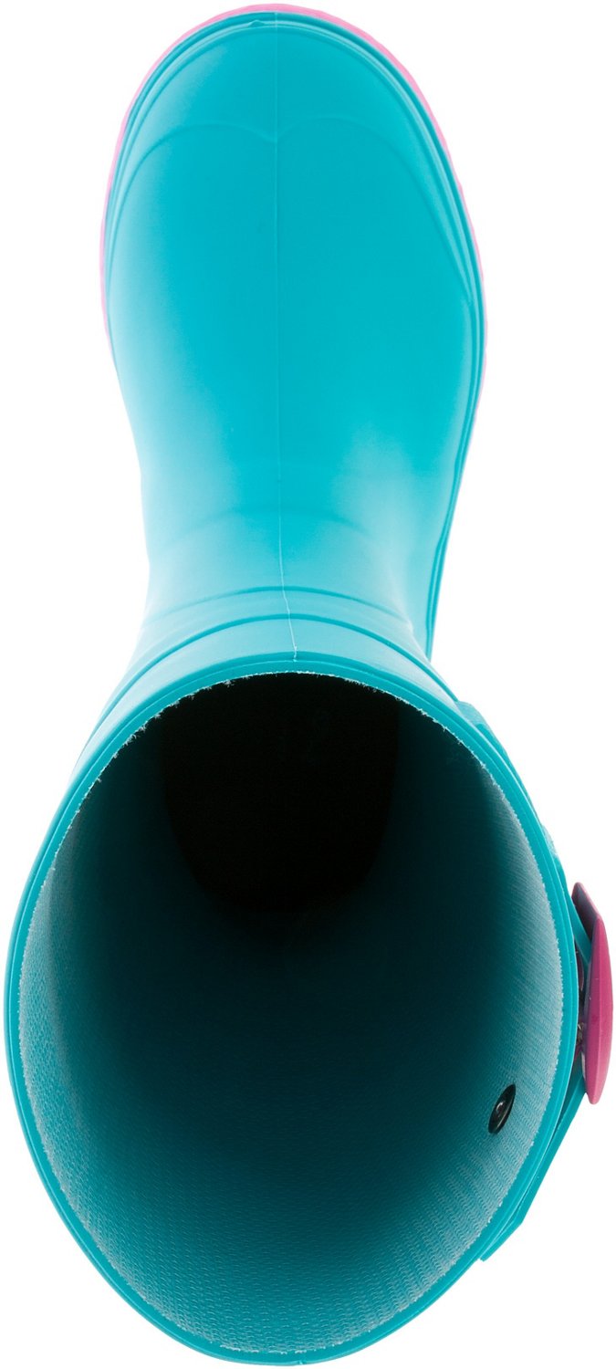 Kamik Kids' Raindrops Rubber Rain Boots Academy