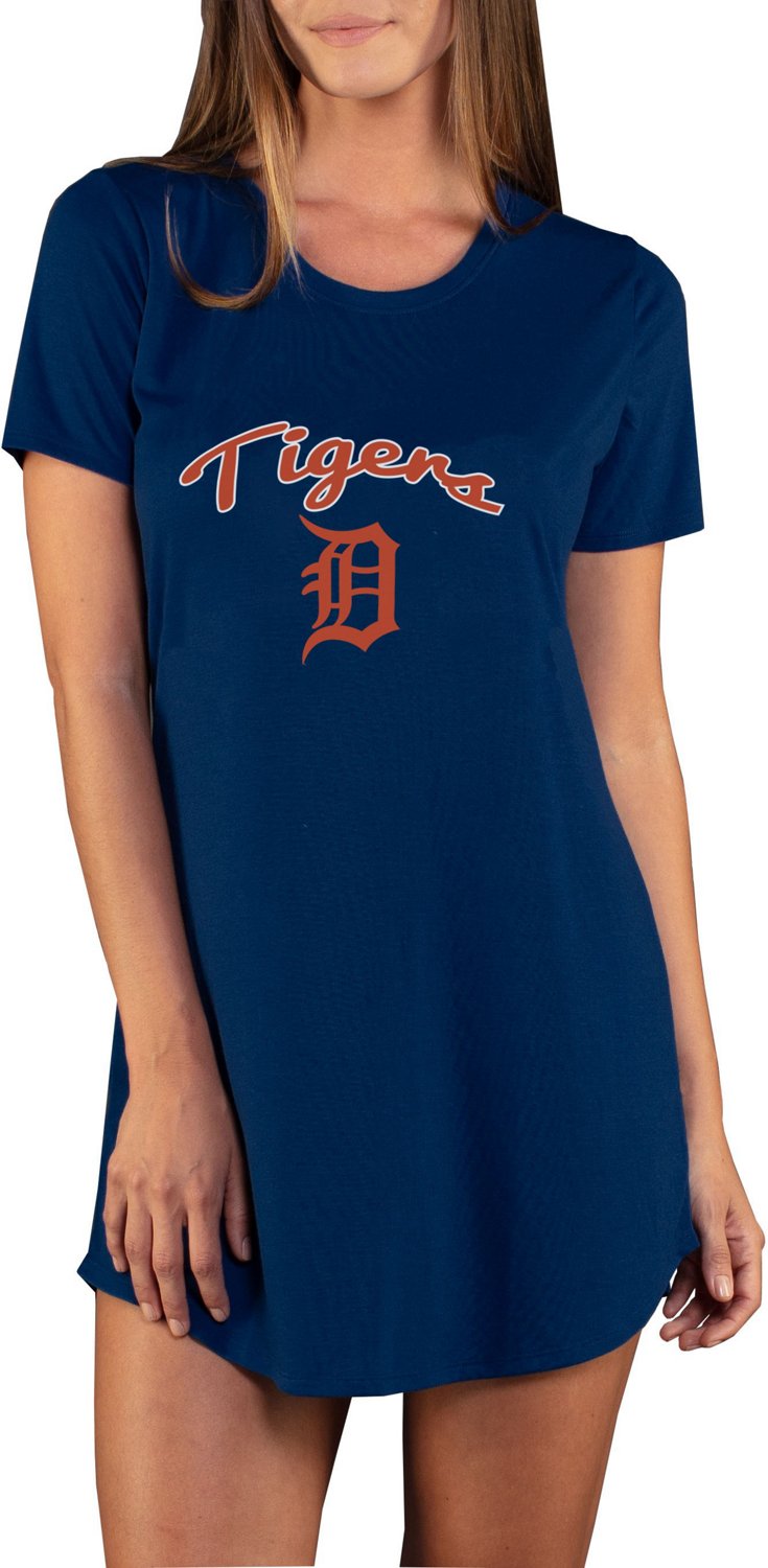 College Concept Women's Detroit Tigers Marathon Nightshirt T-shirt