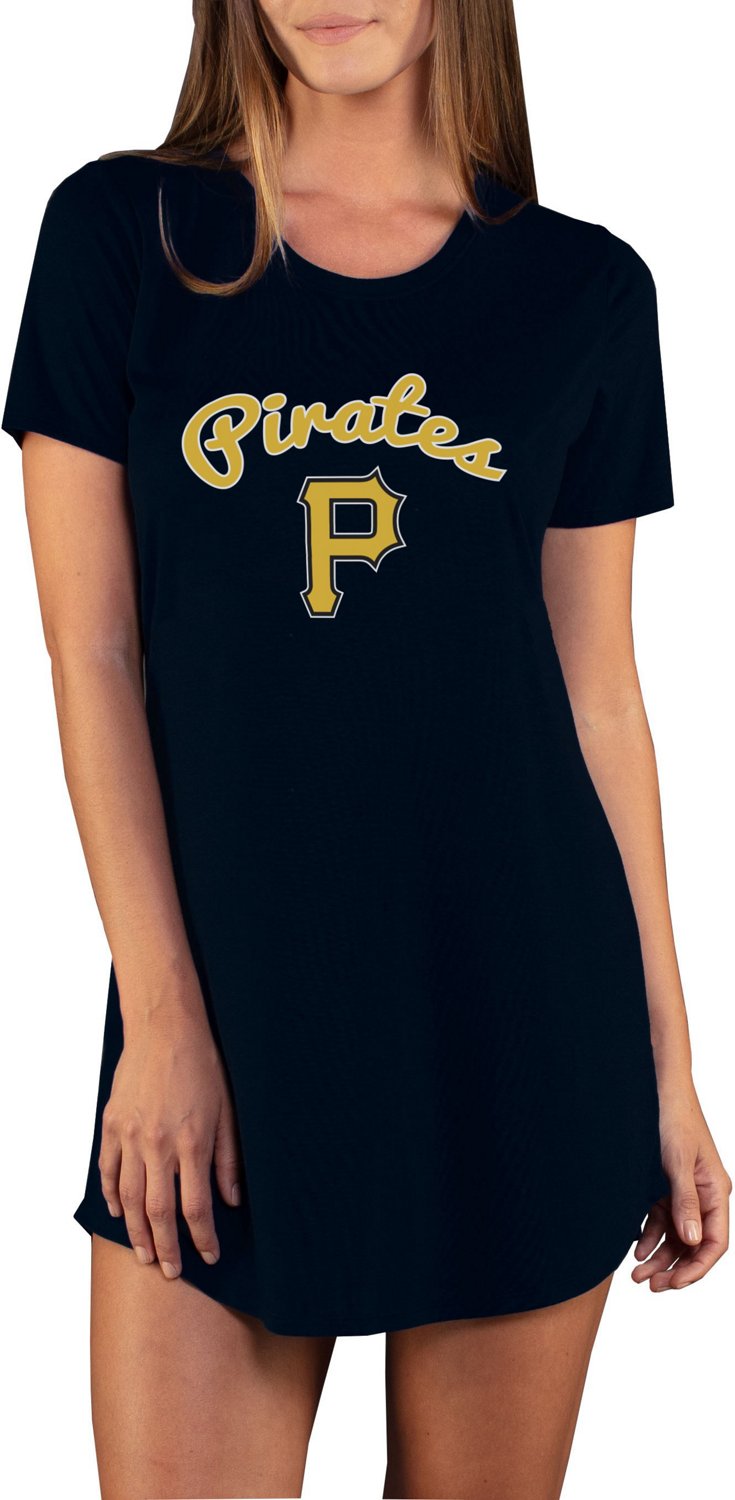 College Concept Women's Pittsburgh Pirates Marathon Nightshirt T