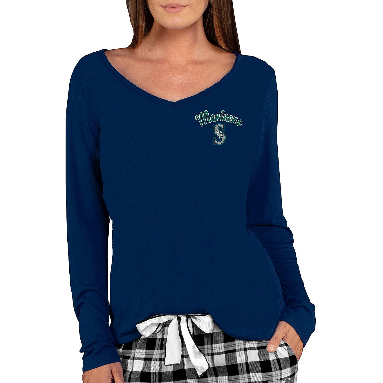 College Concept Women's Seattle Mariners Marathon Long Sleeve Top                                                                - view number 1