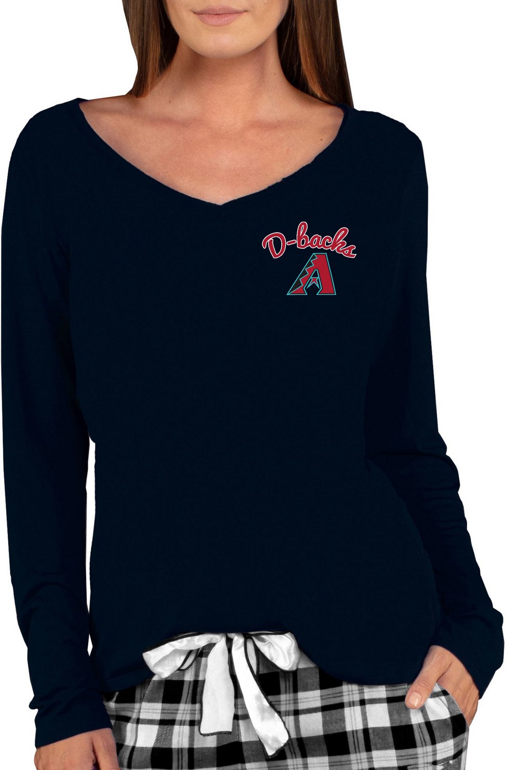 College Concept Women's Arizona Diamondbacks Marathon Long Sleeve Top