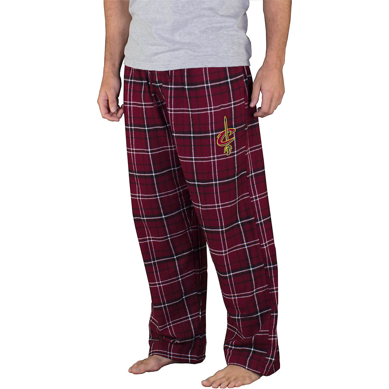 Concepts Sport Cleveland Cavaliers Mens Pajama Pants Plaid Pajama Bottoms 
