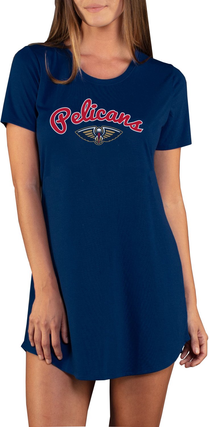 College Concept Women's New Orleans Pelicans Marathon Night Shirt