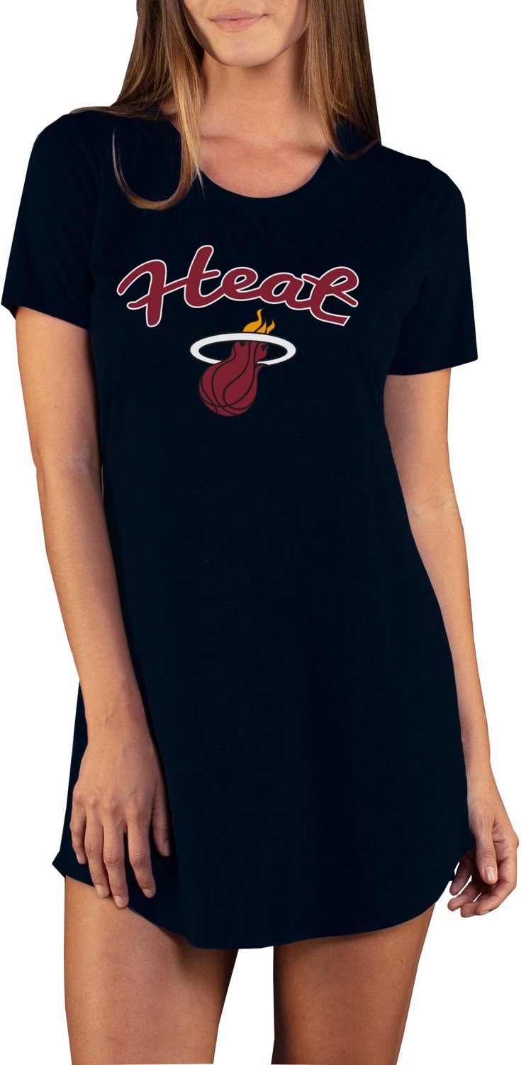 College Concept Women's Miami Heat Marathon Night Shirt
