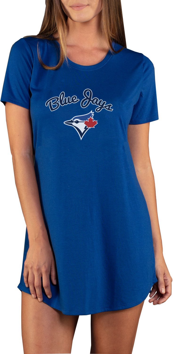College Concept Women's Toronto Blue Jays Marathon Nightshirt T-shirt