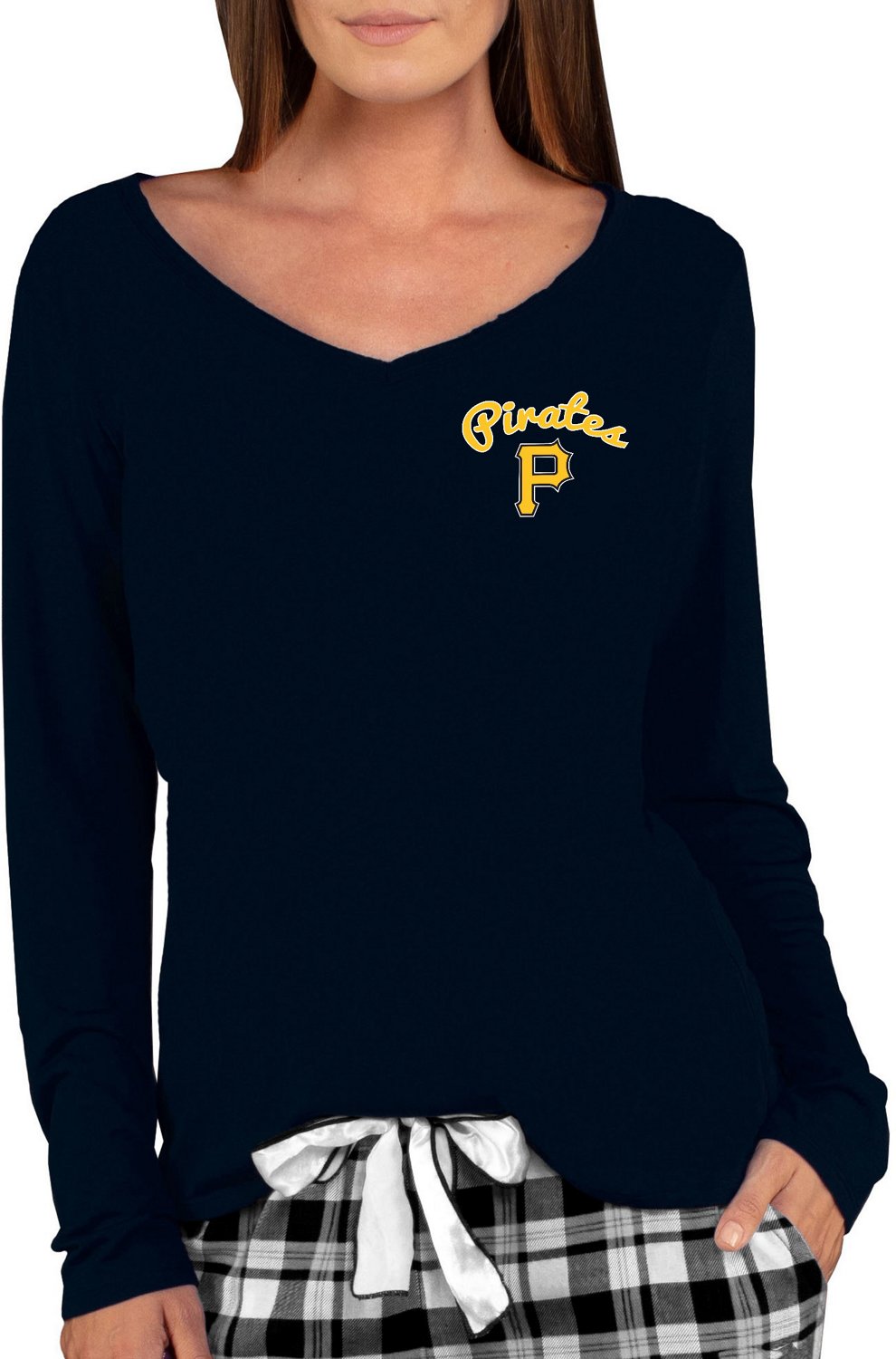 College Concept Women's Pittsburgh Pirates Marathon Nightshirt T