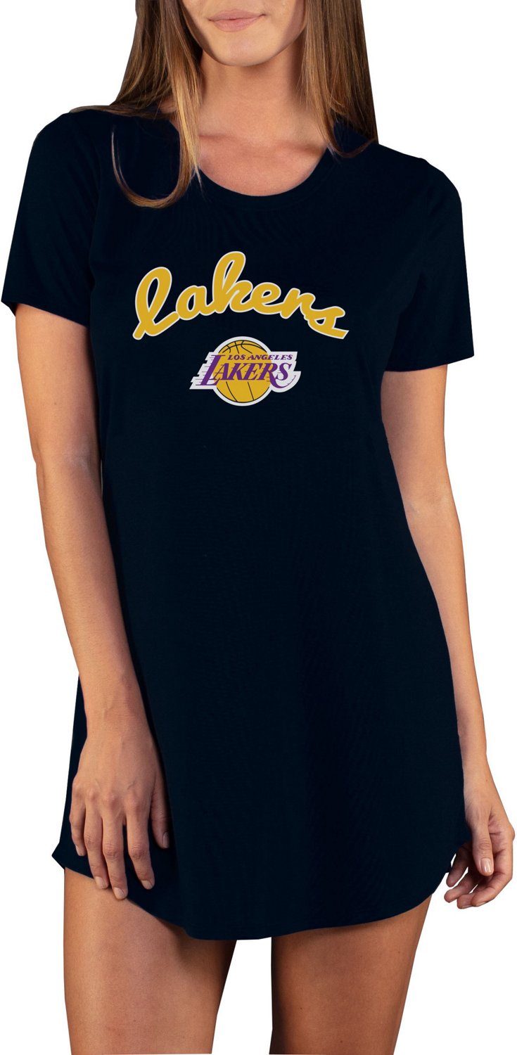 College Concept Women's Los Angeles Lakers Marathon Night Shirt