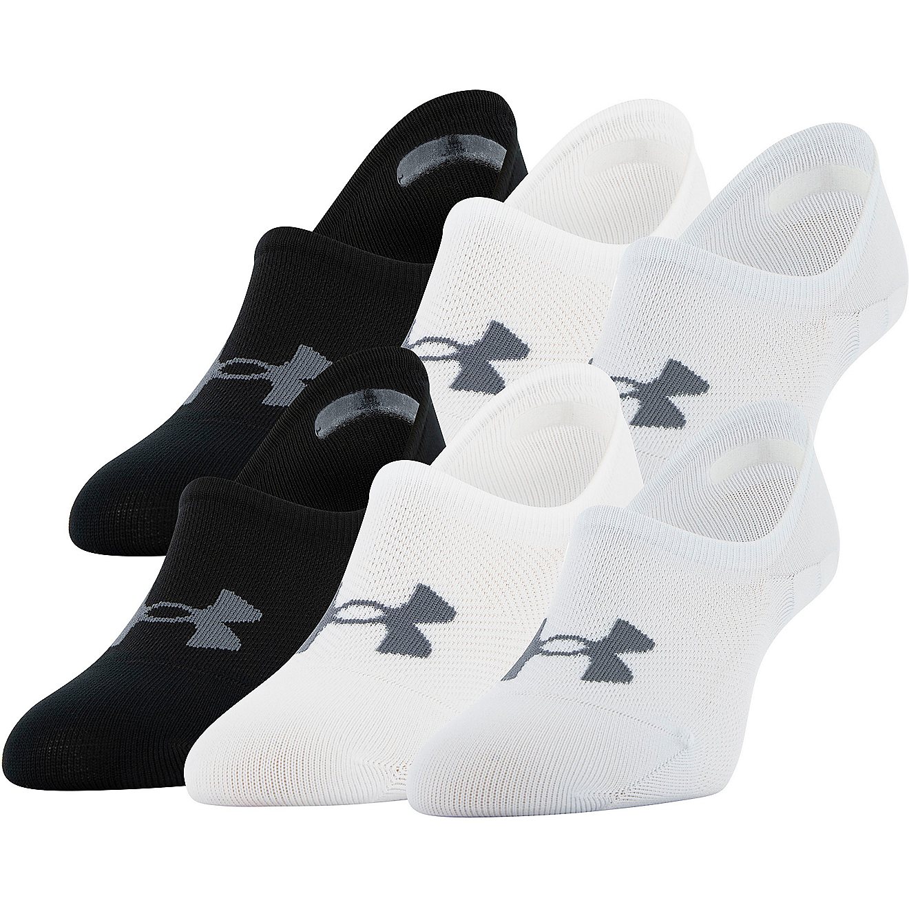 Under Armour Women's Essential Breathe Lite Ultra Low Training Socks 6-Pack                                                      - view number 1