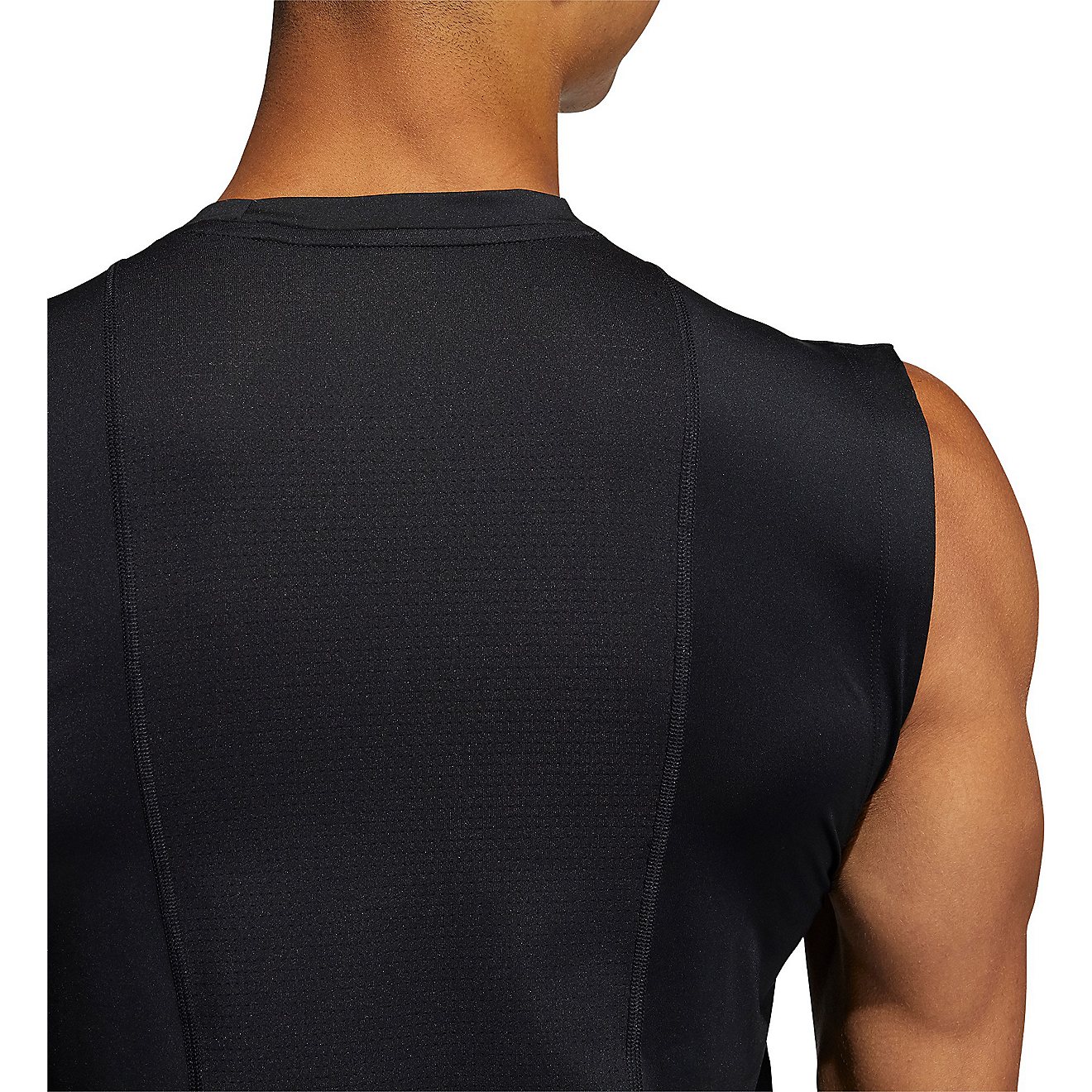 adidas Men's TechFit Sleeveless Fitted Top                                                                                       - view number 8