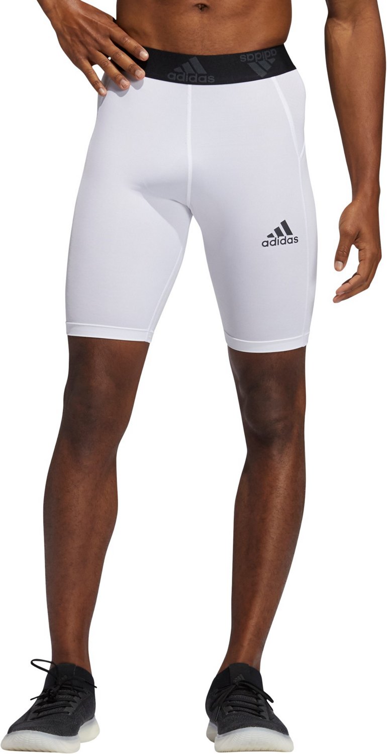 Adidas Men's TechFit Short Tights Academy