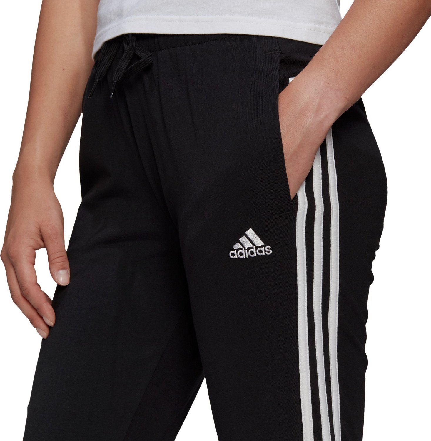 Women's adidas 3-Stripe Fleece Jogger Pants  Adidas women, Womens workout  outfits, Fleece joggers