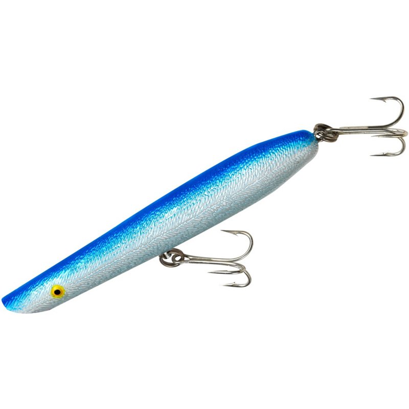Cotton Cordell Pencil Popper 6" Topwater Bait White - Frsh Water Hard Baits at Academy Sports