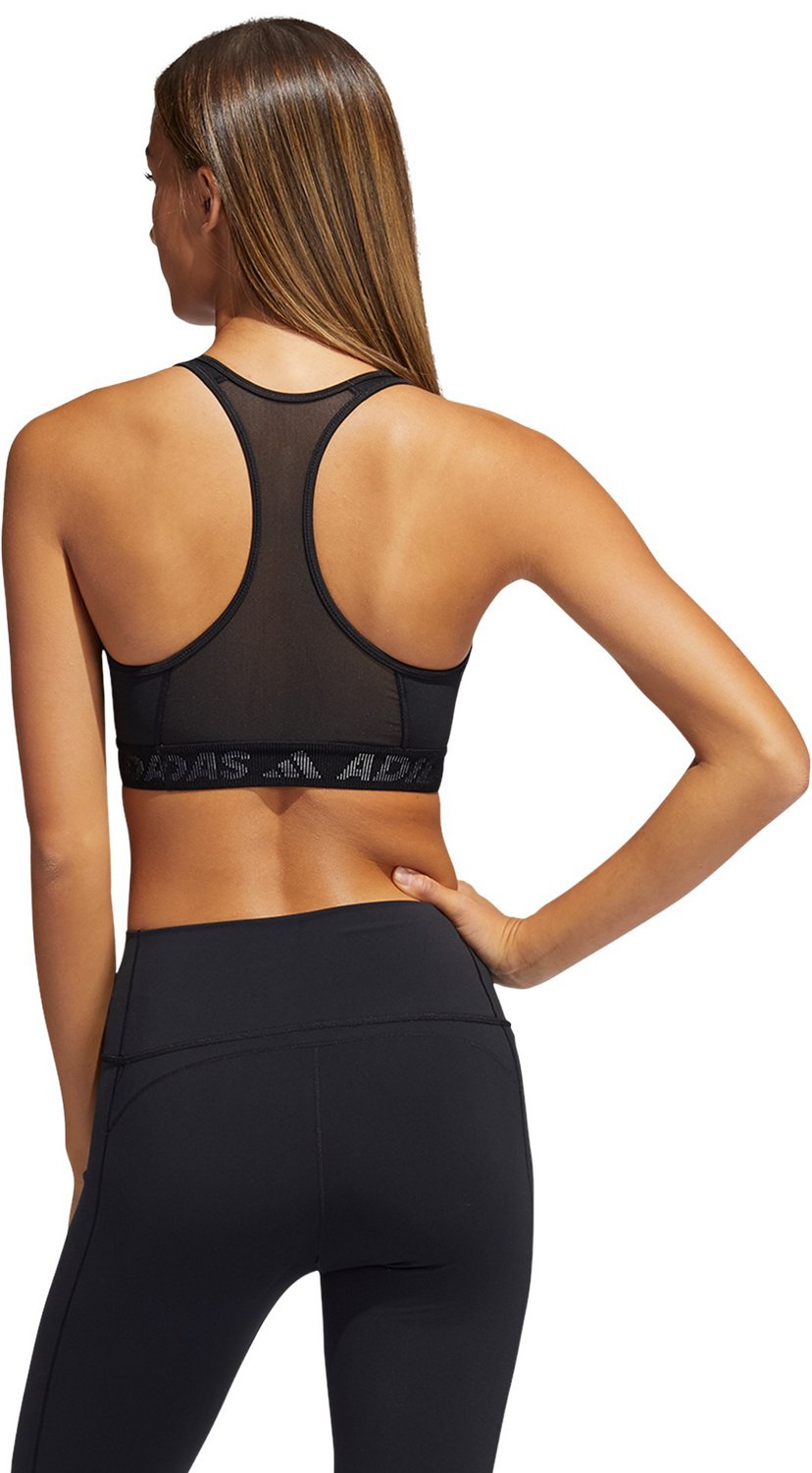adidas Women's Don't Rest Badge of Sport Medium Support Sports Bra - view number 2