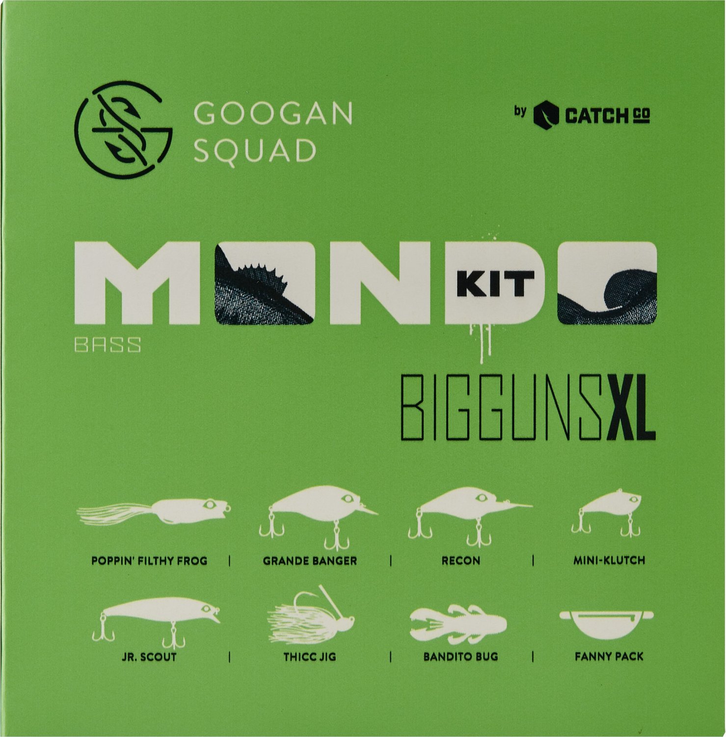 Googan Squad Mondo Bigguns XL 7-Piece Bait Kit