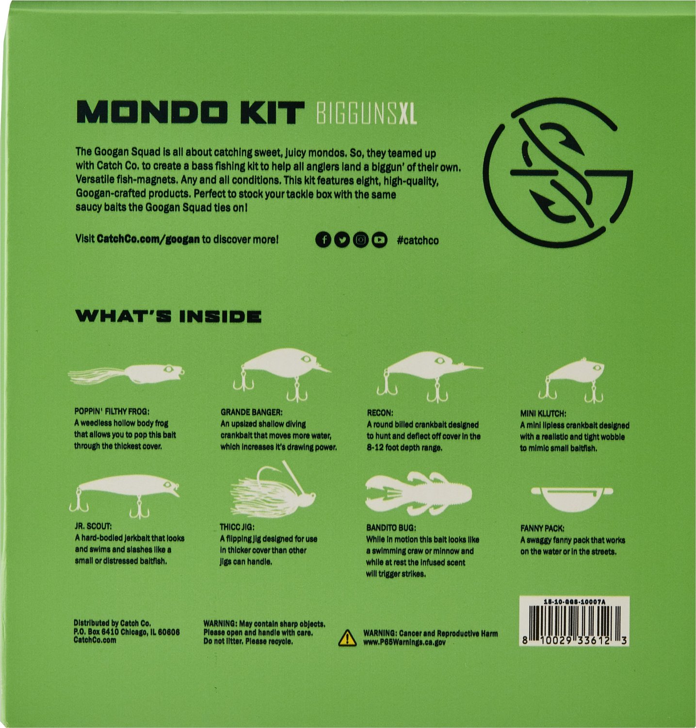 Googan deals mondo kit