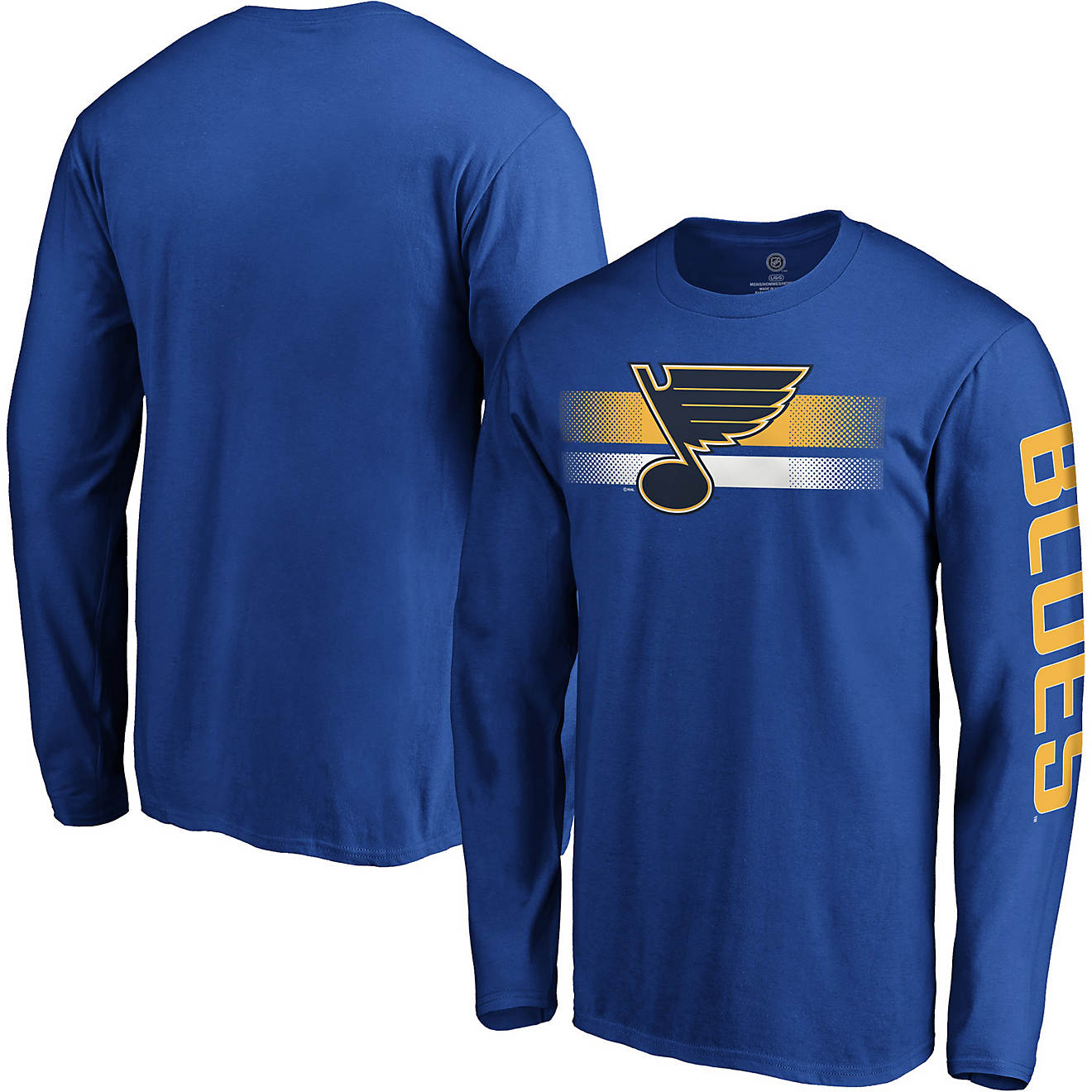Fanatics Men's St. Louis Blues Iconic Halftone Long Sleeve T-shirt                                                               - view number 1