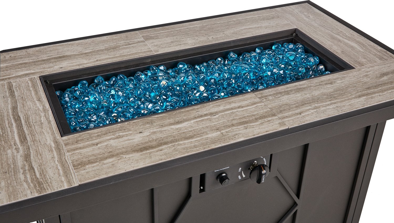 Mosaic 42 in x 24 in Kingsland Gas Fire Pit - view number 6