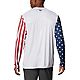 Columbia Sportswear PFG Terminal Tackle Americana Long Sleeve Hooded T-shirt                                                     - view number 2 image