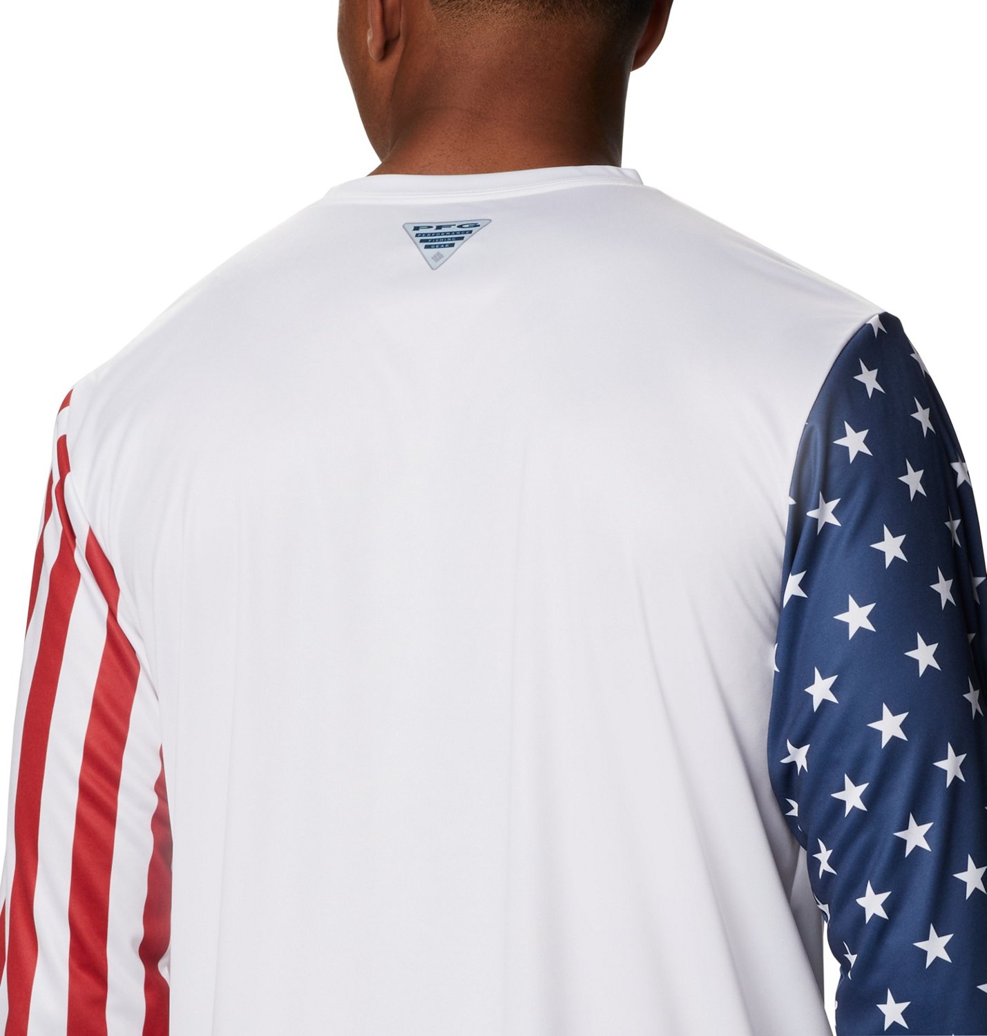 Columbia Sportswear PFG Terminal Tackle Americana Long Sleeve Hooded T-shirt                                                     - view number 5