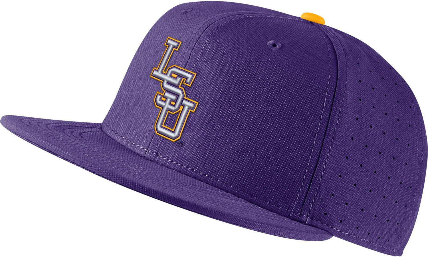 Nike Men's Louisiana State University AeroBill Baseball Cap Academy