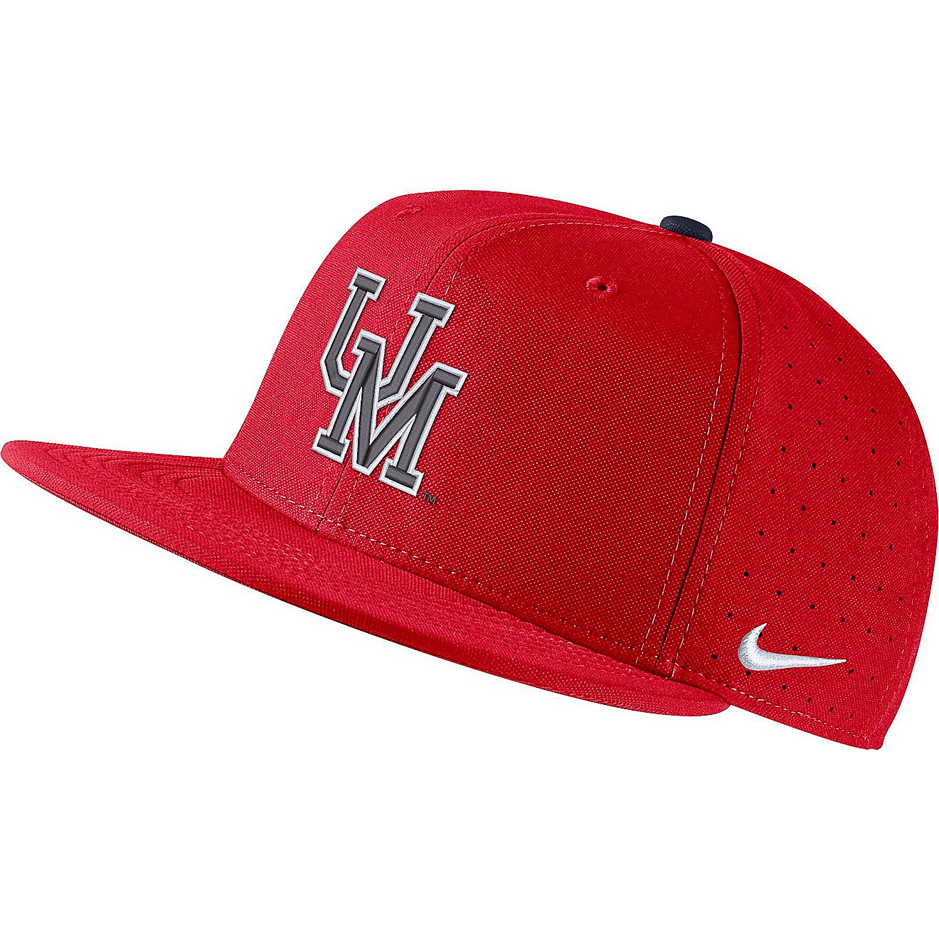 Nike Men's University of Mississippi AeroBill Baseball Cap                                                                       - view number 1