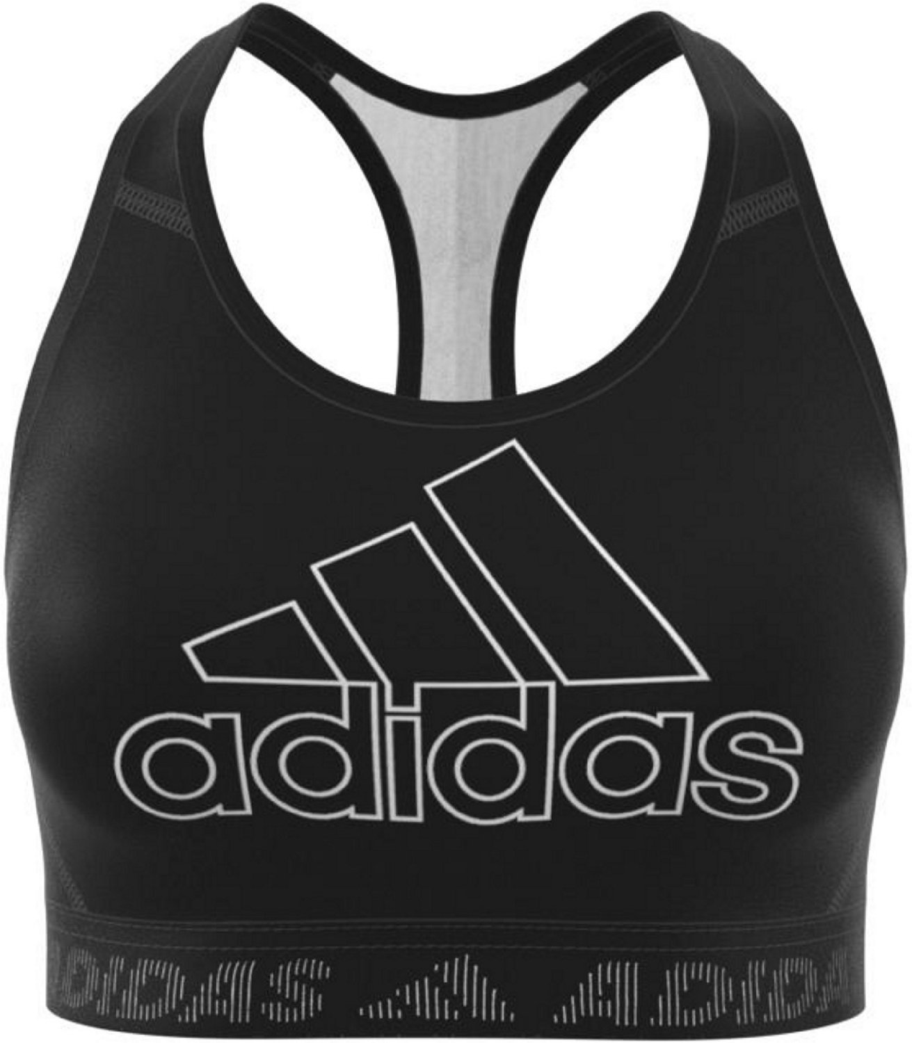 adidas Women's Don't Rest Badge of Sport Medium Support Sports Bra - view number 6