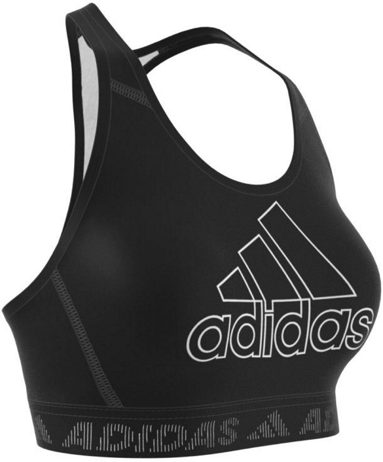 adidas Women's Don't Rest Badge of Sport Medium Support Sports Bra - view number 7