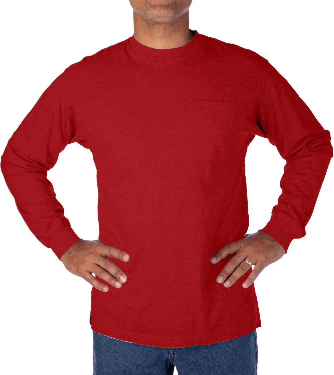 Smith's Workwear Men's Extended Sleeve Pocket T-shirt - view number 1