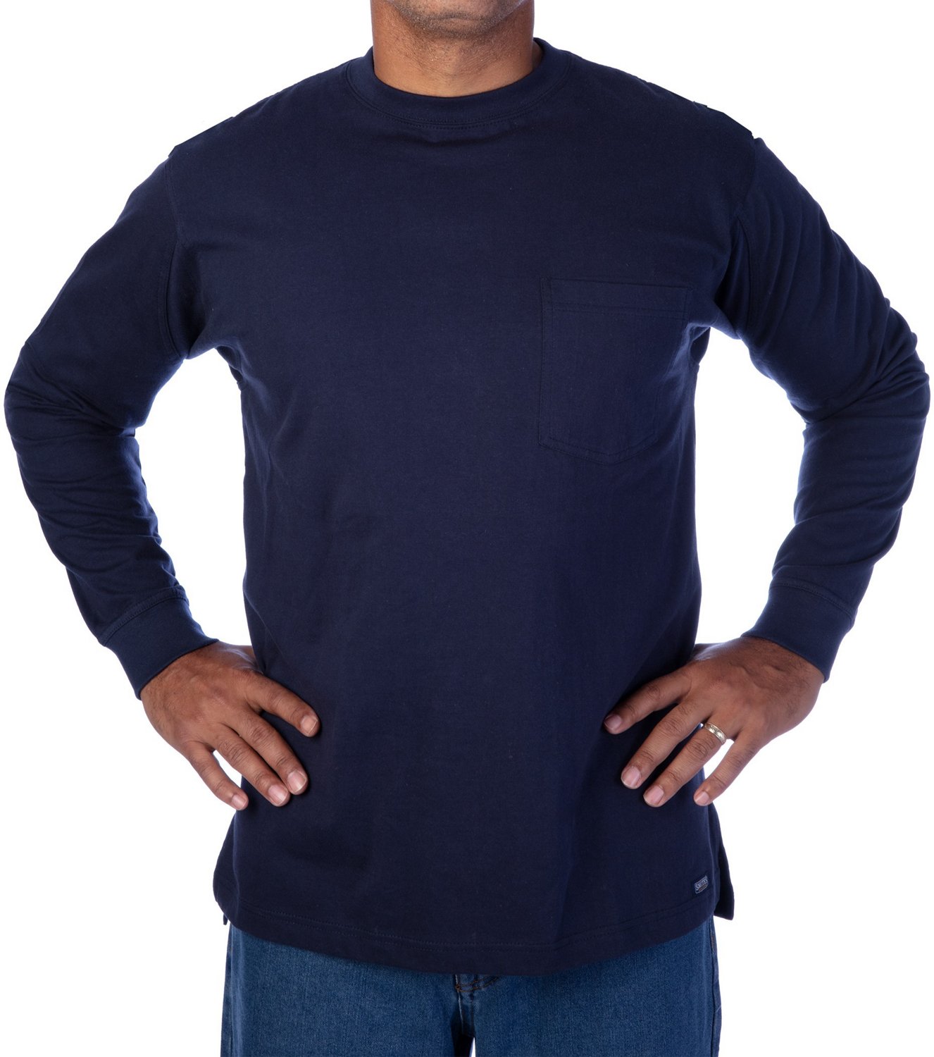 Smith's Workwear Men's Extended Sleeve Pocket T-shirt - view number 1