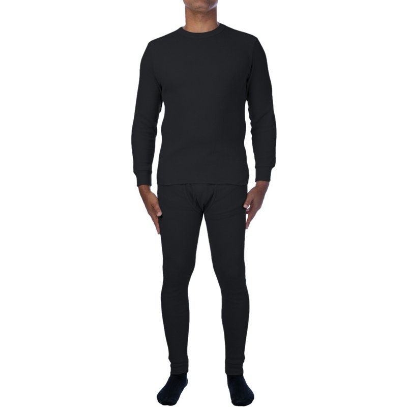 Smith's Workwear Men's Thermal Underwear Set Black, Medium - Work Headwear/Accessories at Academy Sports