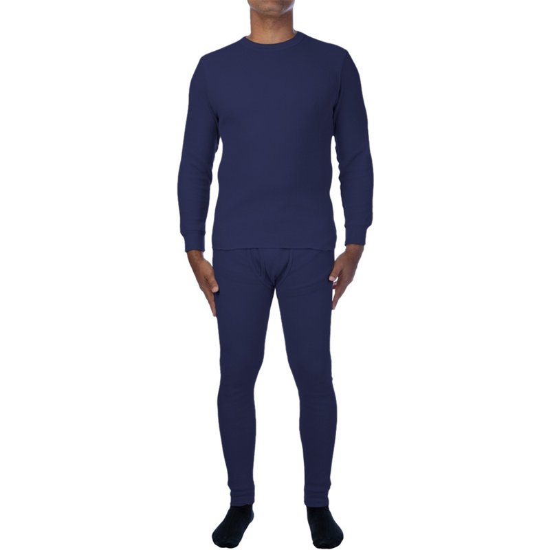 Smith's Workwear Men's Thermal Underwear Set Navy Blue, Large - Work Headwear/Accessories at Academy Sports