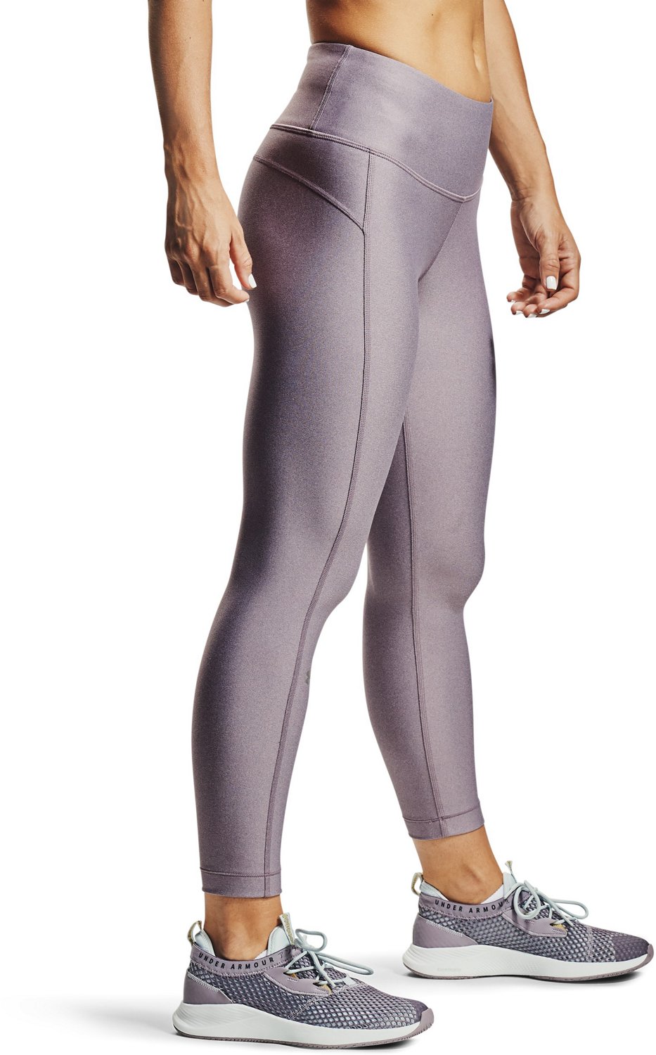 Under Armour Women's HeatGear High-Rise Ankle Crop Leggings - view number 3