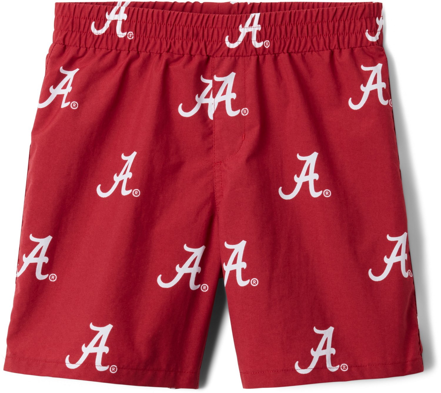 Columbia Sportswear Boys' University of Alabama Backcast Printed Shorts 5 in