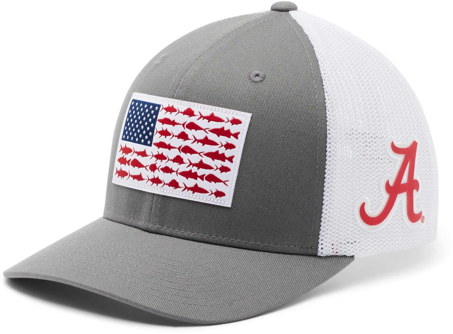 Men's PFG Mesh™ Fish Flag Ball Cap