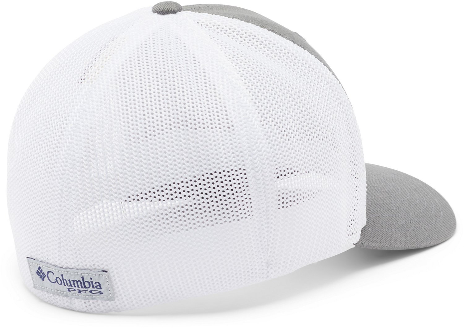 Columbia Men's Auburn University PFG Mesh Fish Flag Ball Cap - view number 2