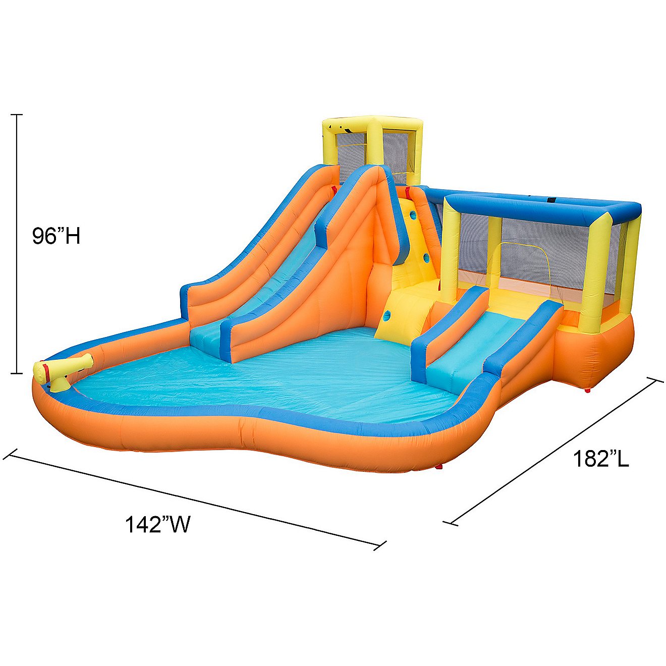 Banzai Slide 'N Bounce 6-Person Splash Park                                                                                      - view number 4