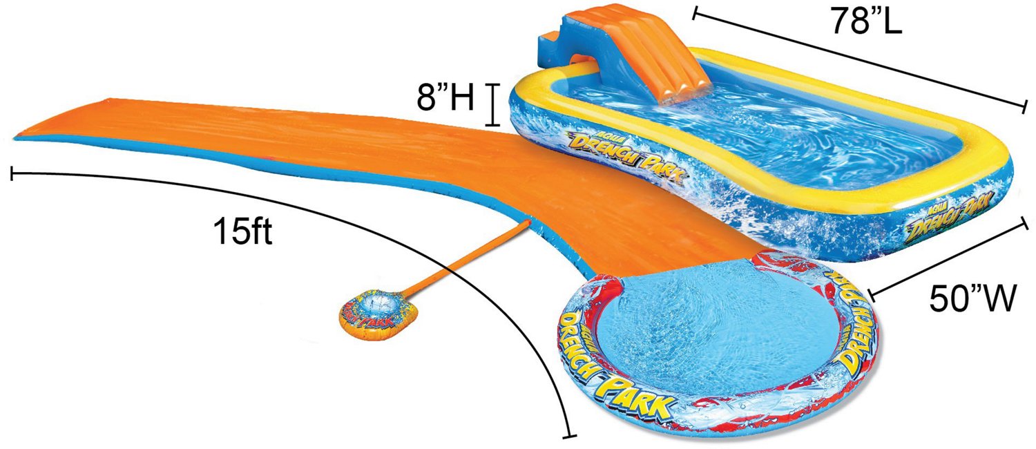 Banzai Aqua Drench 3in1 Splash Park Academy