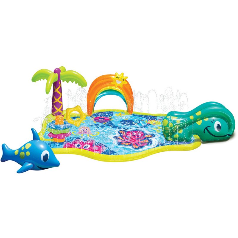 Banzai Junior Splish Splash 5-Person Water Park - Pool Games And Toys at Academy Sports
