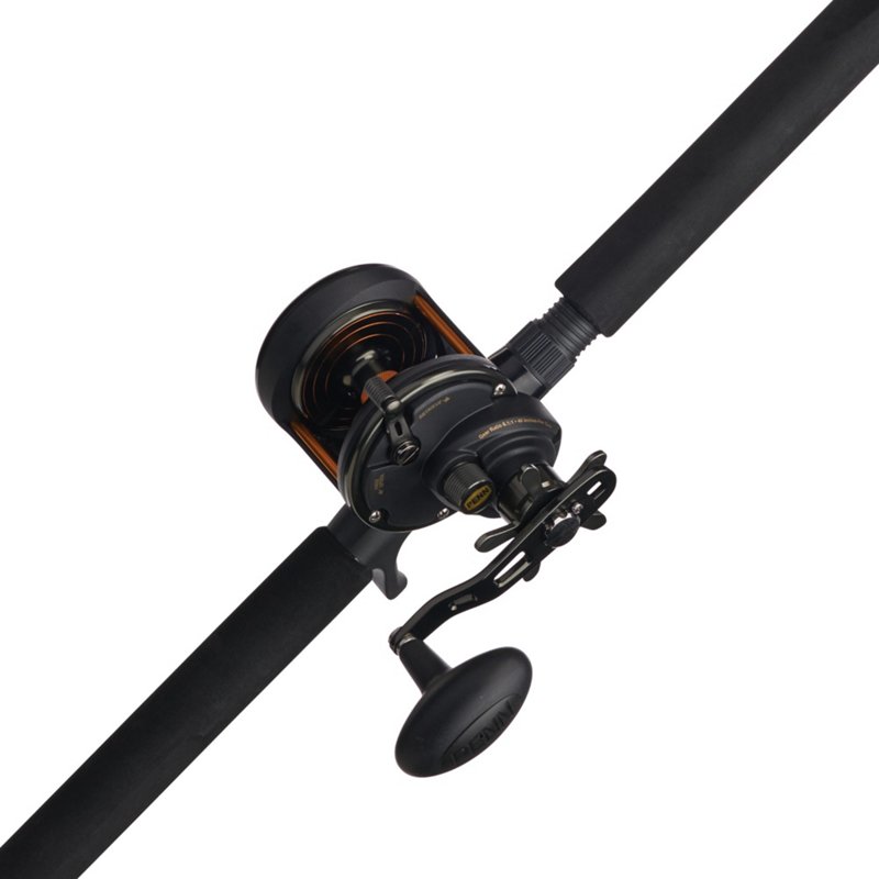 PENN Squall II 6 ft 2 in H Star Drag Rod and Reel Combo, 30 - Spinning Combos at Academy Sports