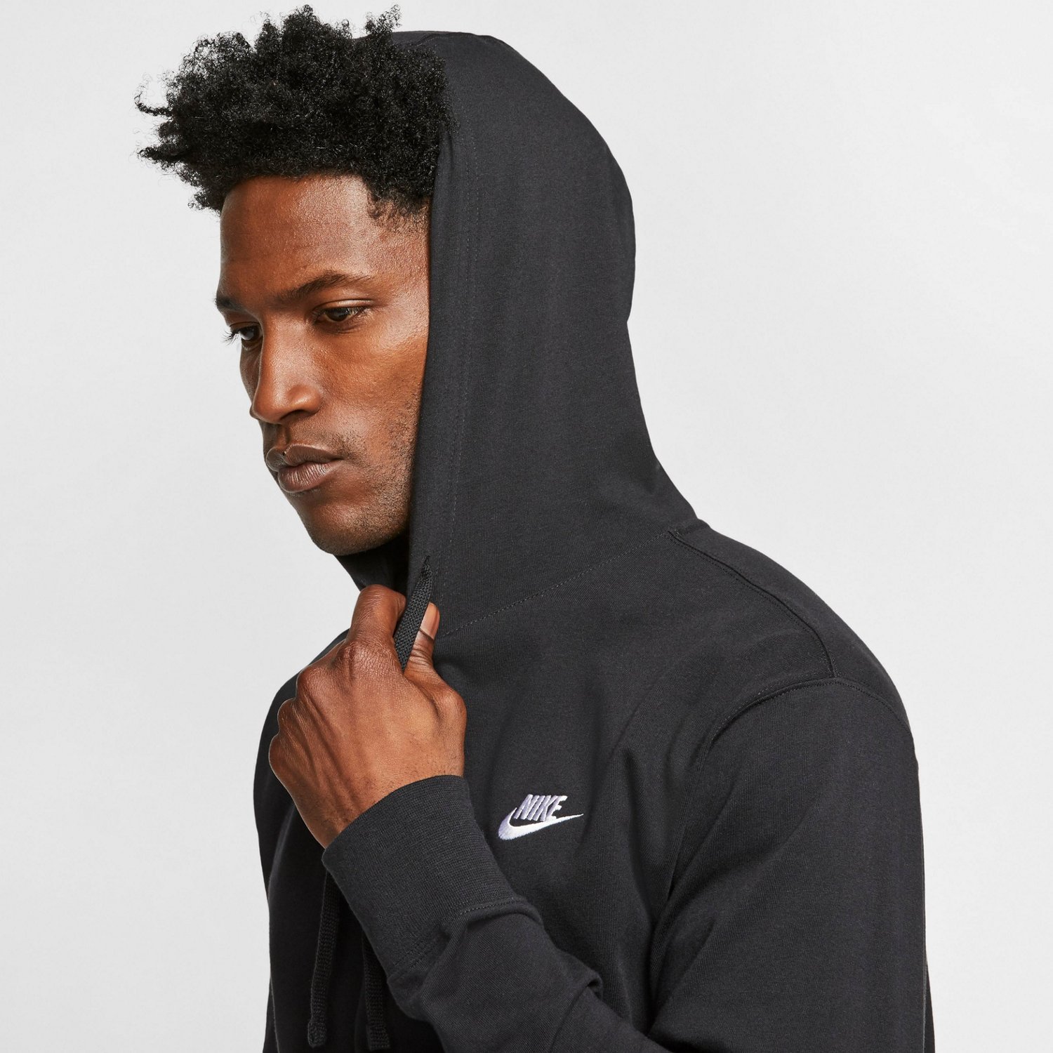 Nike Men's Sportswear Club Pullover Jersey Hoodie | Academy