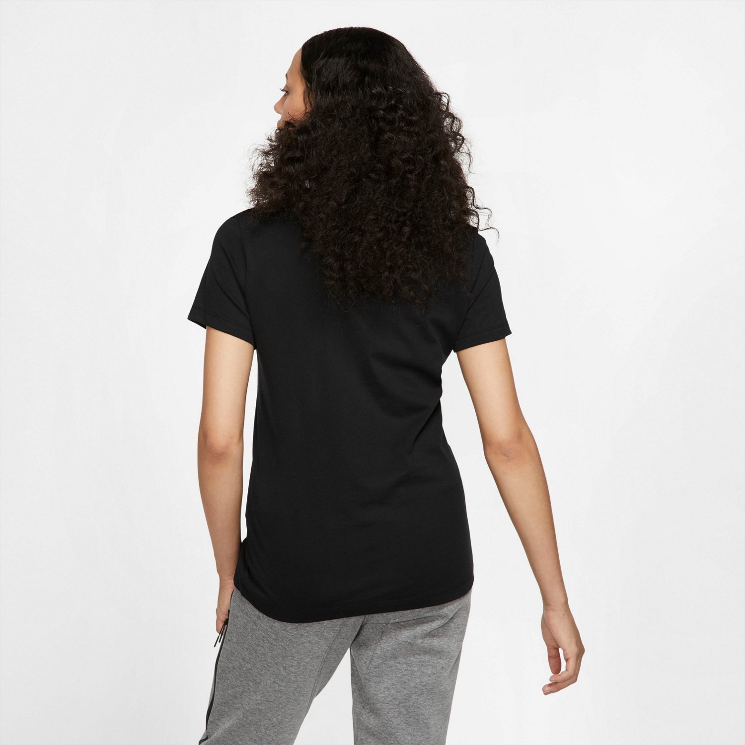 Nike Women's Sportswear Essential Icon Futura Short Sleeve T-shirt ...